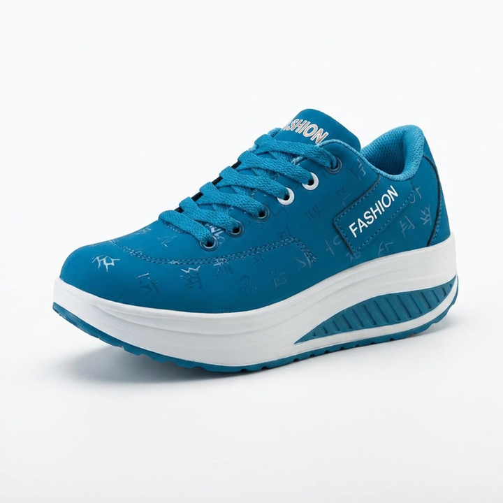 Snörningsplattform Sneaker För Kvinnor