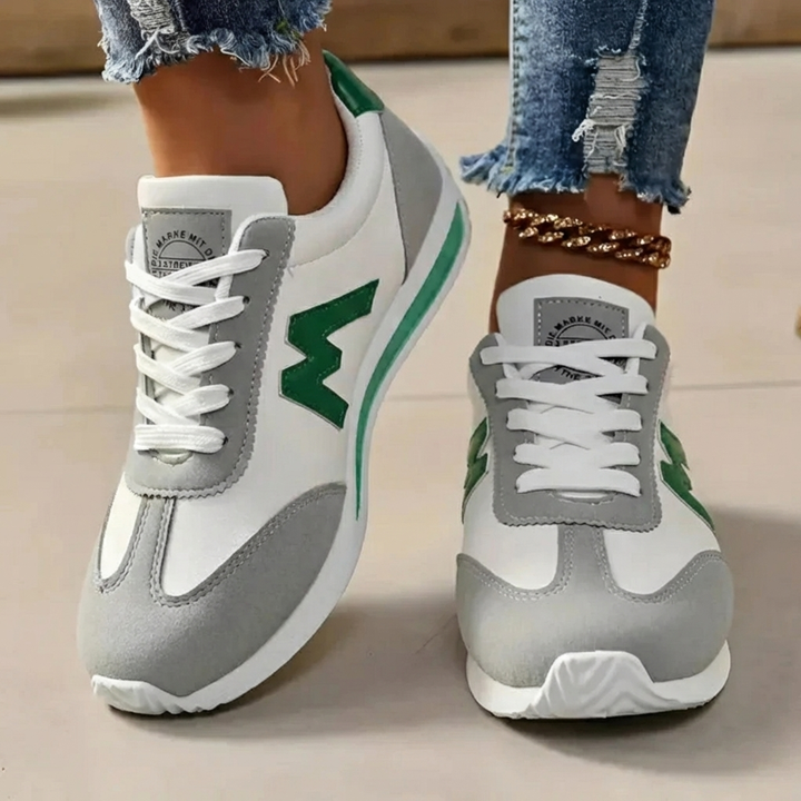 Snörning Retro Sneaker För Kvinnor