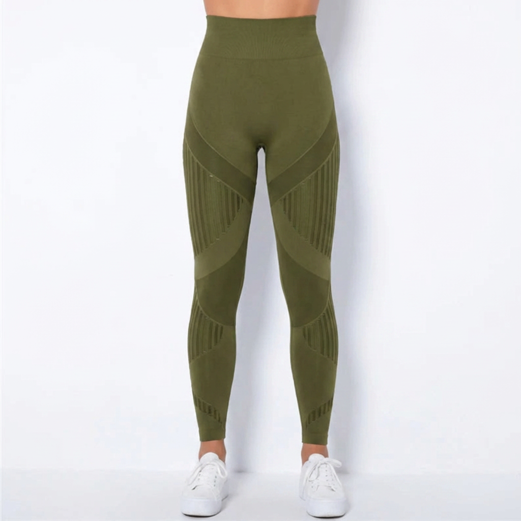 Skulpturerande Högmidjade Symfria Leggings för Kvinnor