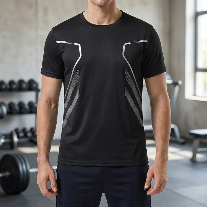 Andningsbar Prestanda T-shirt för Män