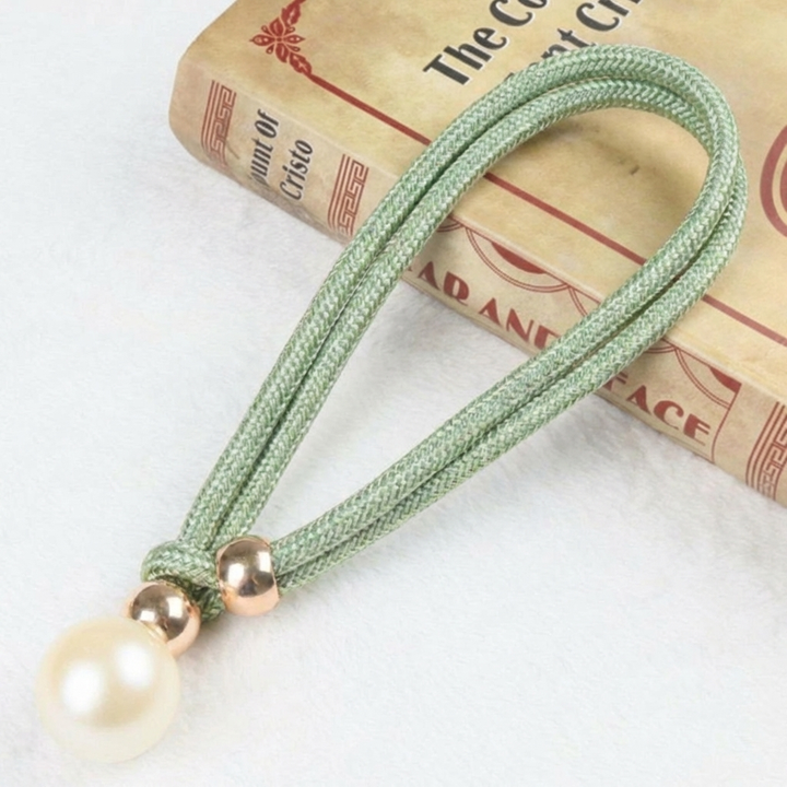 Lystrande Elegant 2-delars Set Perl Gardinsnod