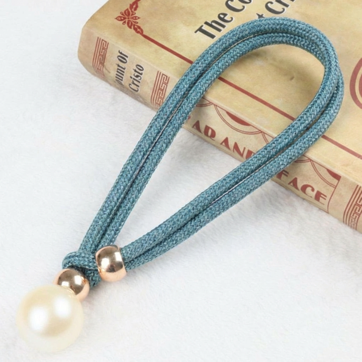 Lystrande Elegant 2-delars Set Perl Gardinsnod