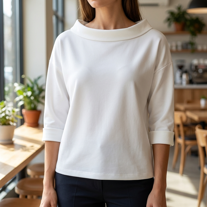 Vår Cotton Topp för Kvinnor