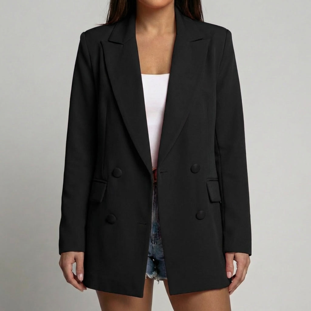 Lång Blazer för Kvinnor