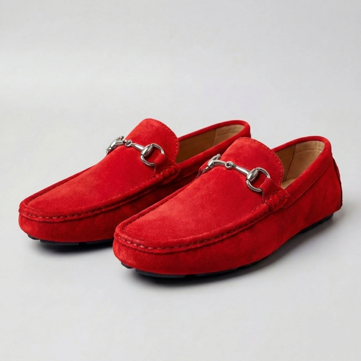 Moccasin med metalldetalj för män