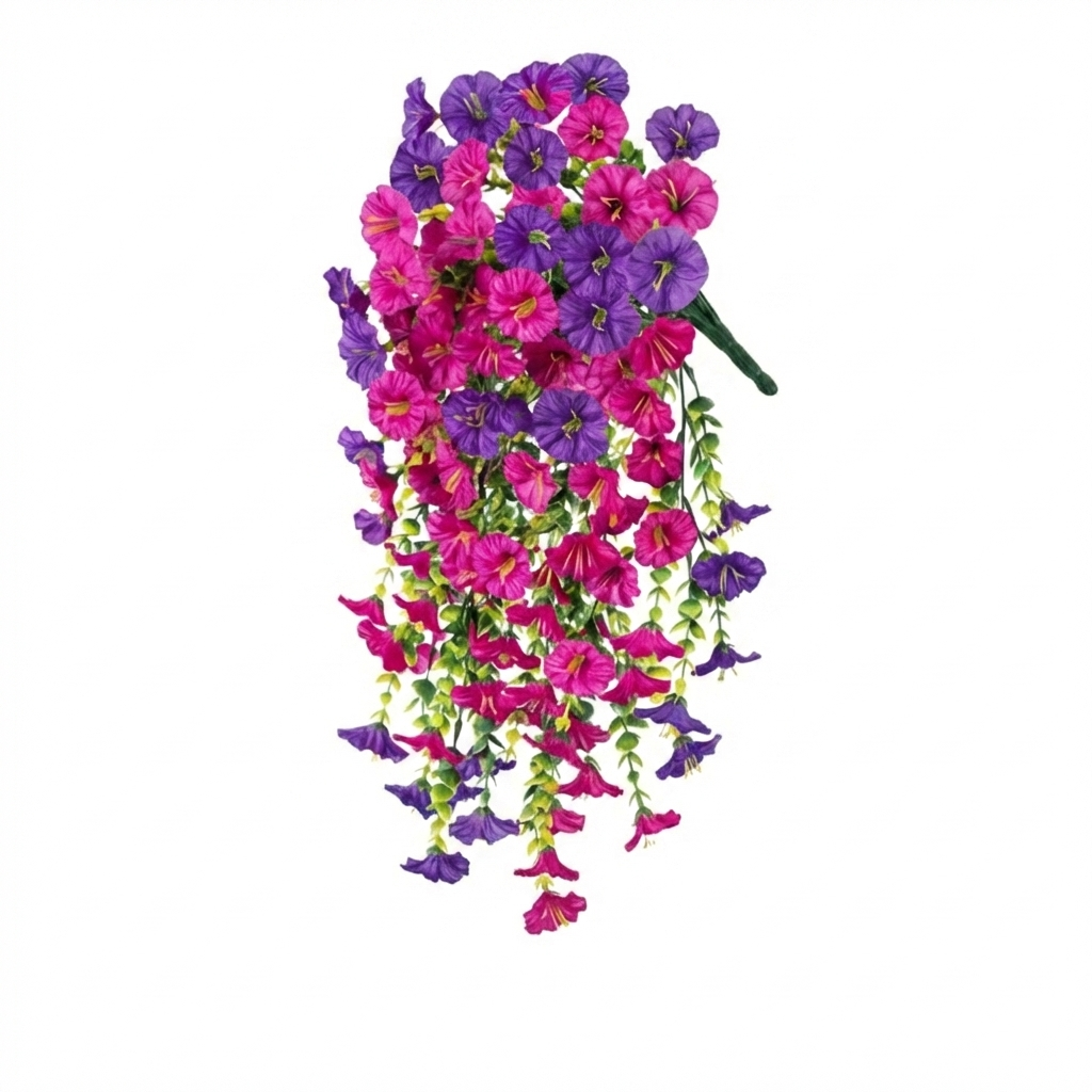 Hängande Konstgjord Blomstersträng Dekor
