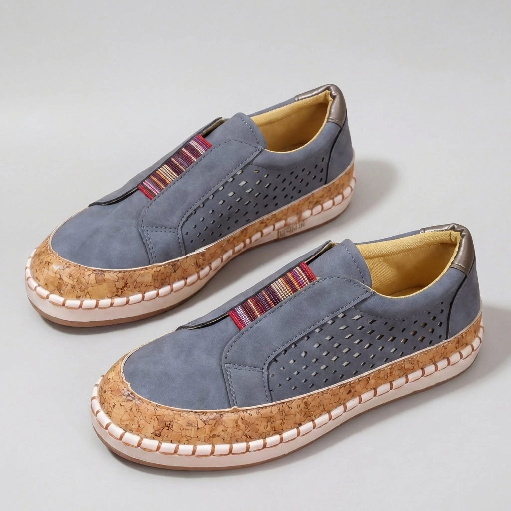 Slip-On Lågtoppscasualskor för Kvinnor