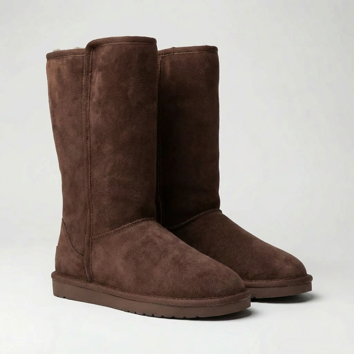 Mid-Calf Fodrad Vinterstövel