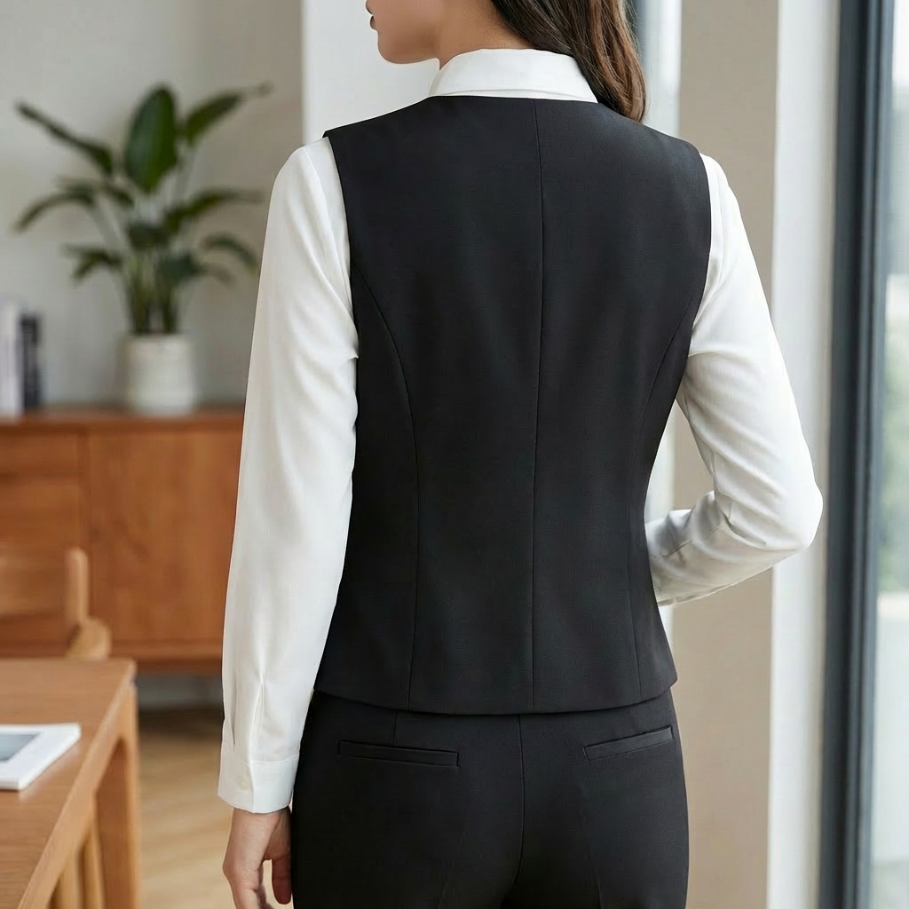 Chic Vintage Blazer för Kvinnor
