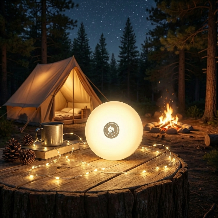 4-I-1 Återdragbar Utomhus Campinglampa