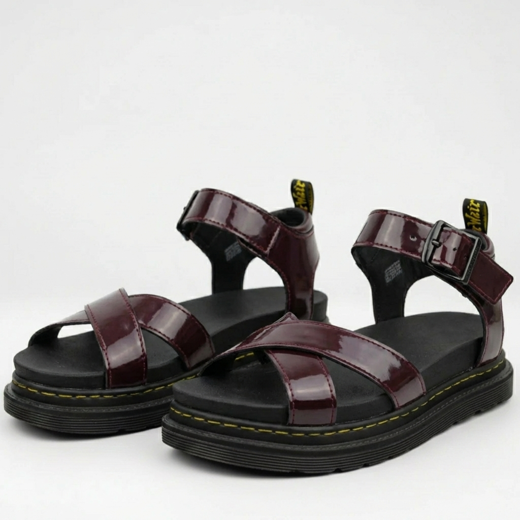 Öppen-Tå Plattform Gladiator Sandaler för Kvinnor