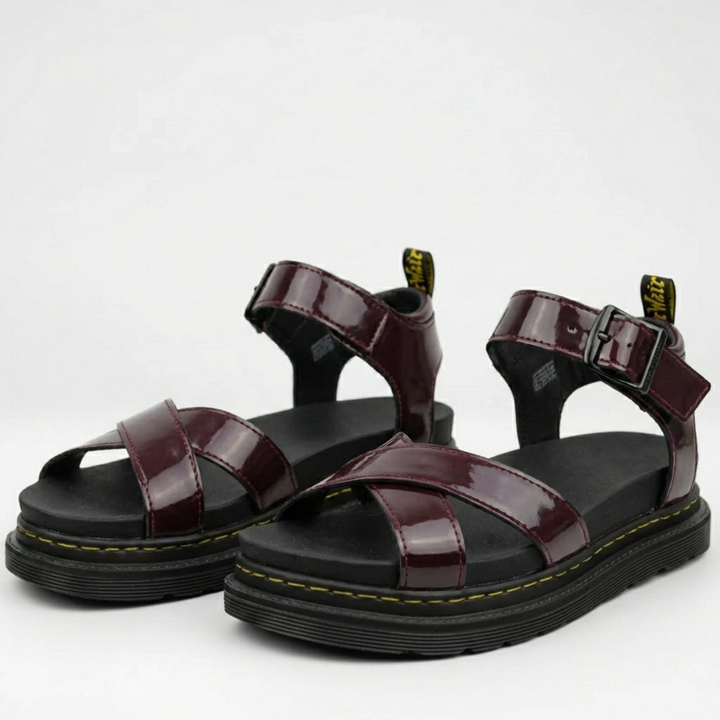 Öppen-Tå Plattform Gladiator Sandaler för Kvinnor