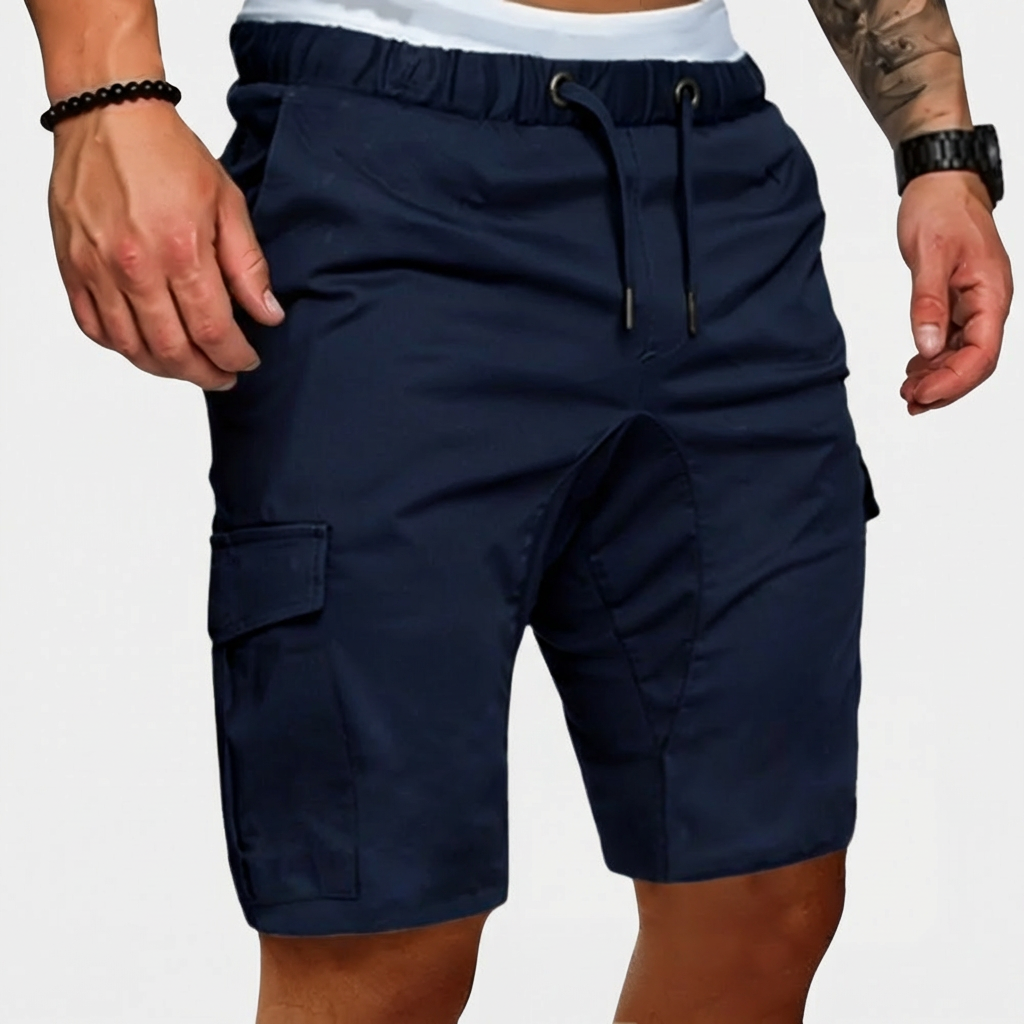 Sportiga Fitness Strandshorts för Män