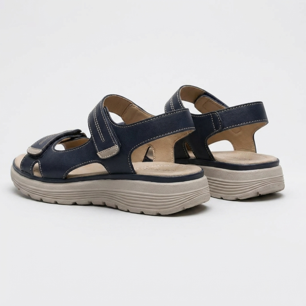 Öppen-Tå Wedge Sandal För Kvinnor
