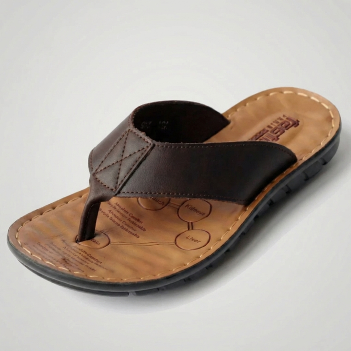 Tå-stöd Flip-Flop Sandal För Män