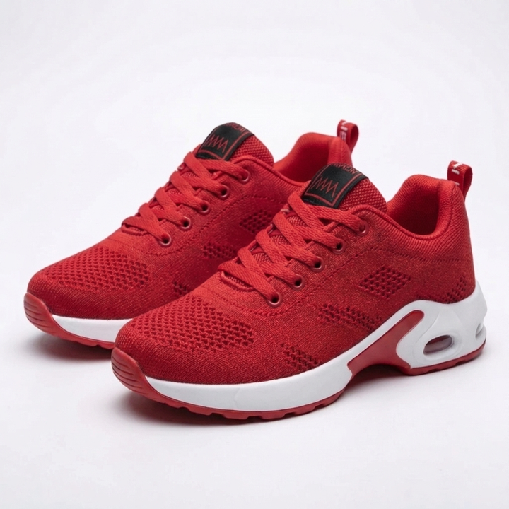 Ortopedisk Snörning Plattform Sneakers för Kvinnor