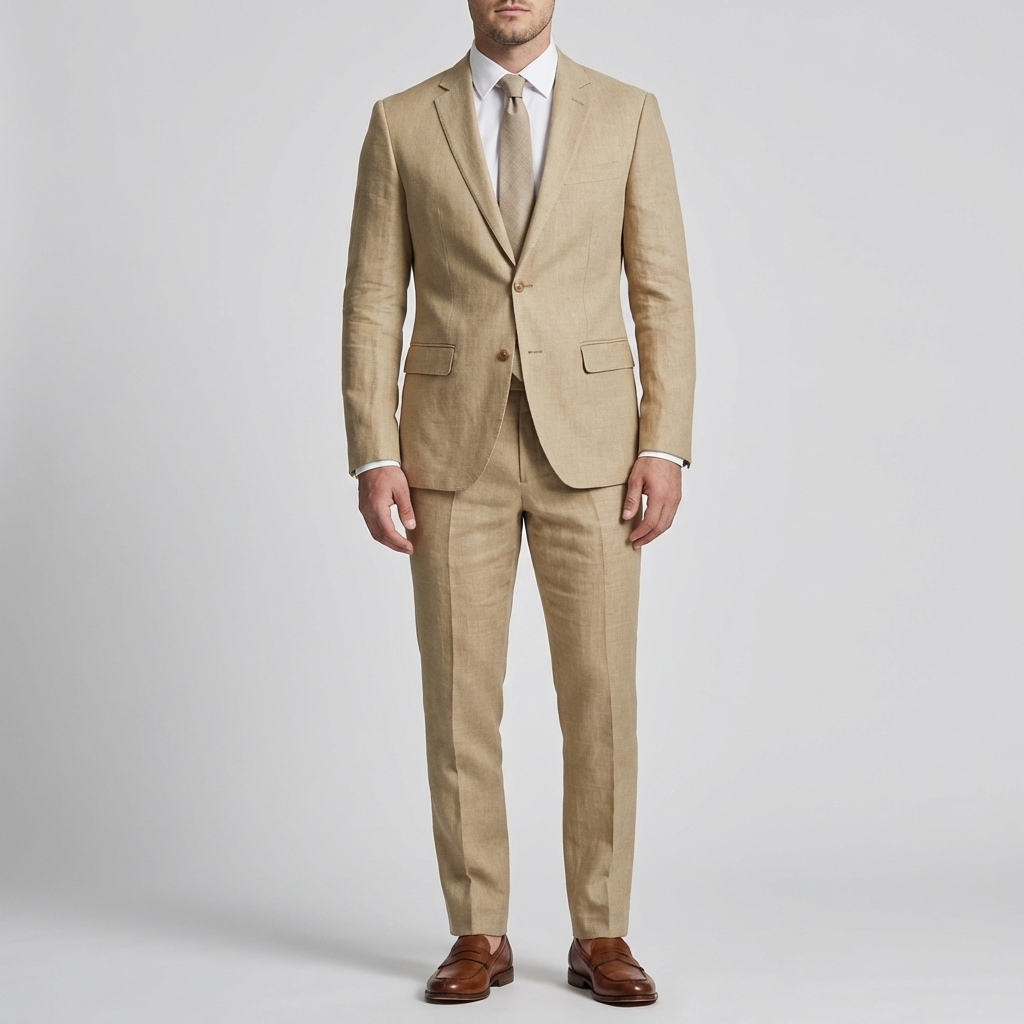 Tvådelad Casual Blazer Och Byxset
