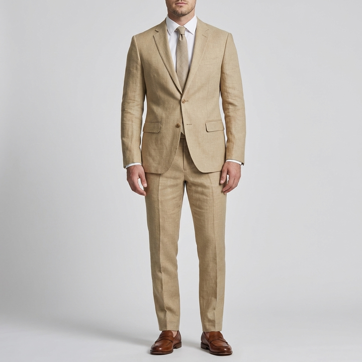 Tvådelad Casual Blazer Och Byxset