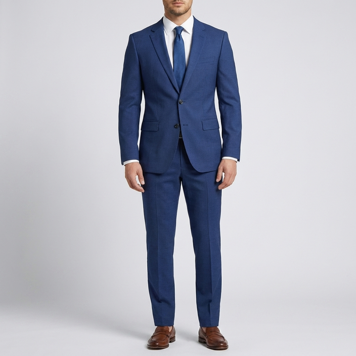 Tvådelad Casual Blazer Och Byxset
