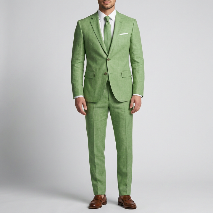 Tvådelad Casual Blazer Och Byxset
