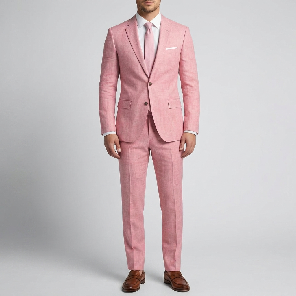 Tvådelad Casual Blazer Och Byxset