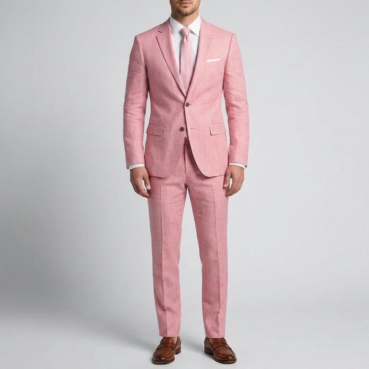 Tvådelad Casual Blazer Och Byxset