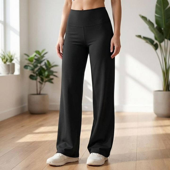 Högmidjade Stretch Yoga Byxor för Kvinnor