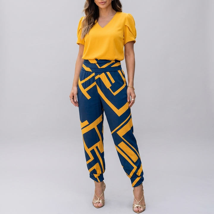 Elegant Komfortabel 2-delad Dam Set