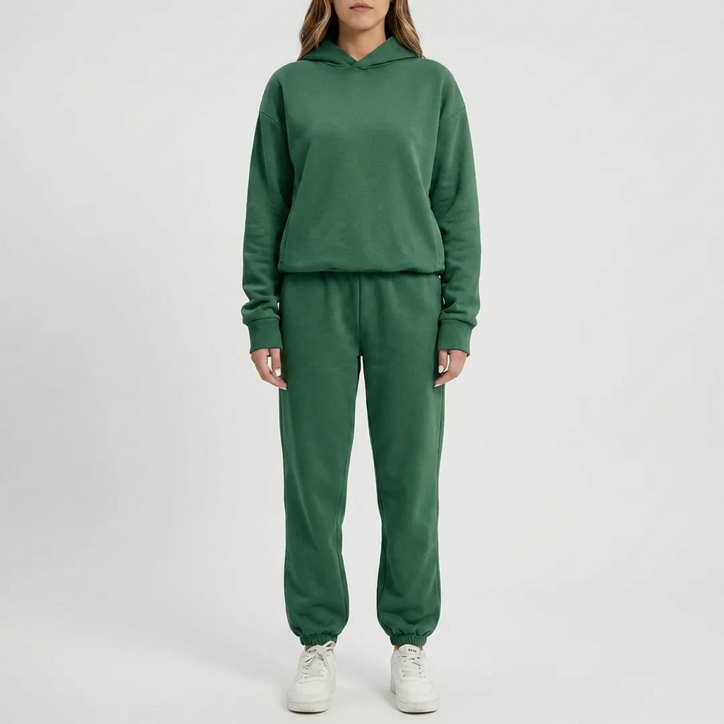 Hooded Sweatshirt Och Jogger Set