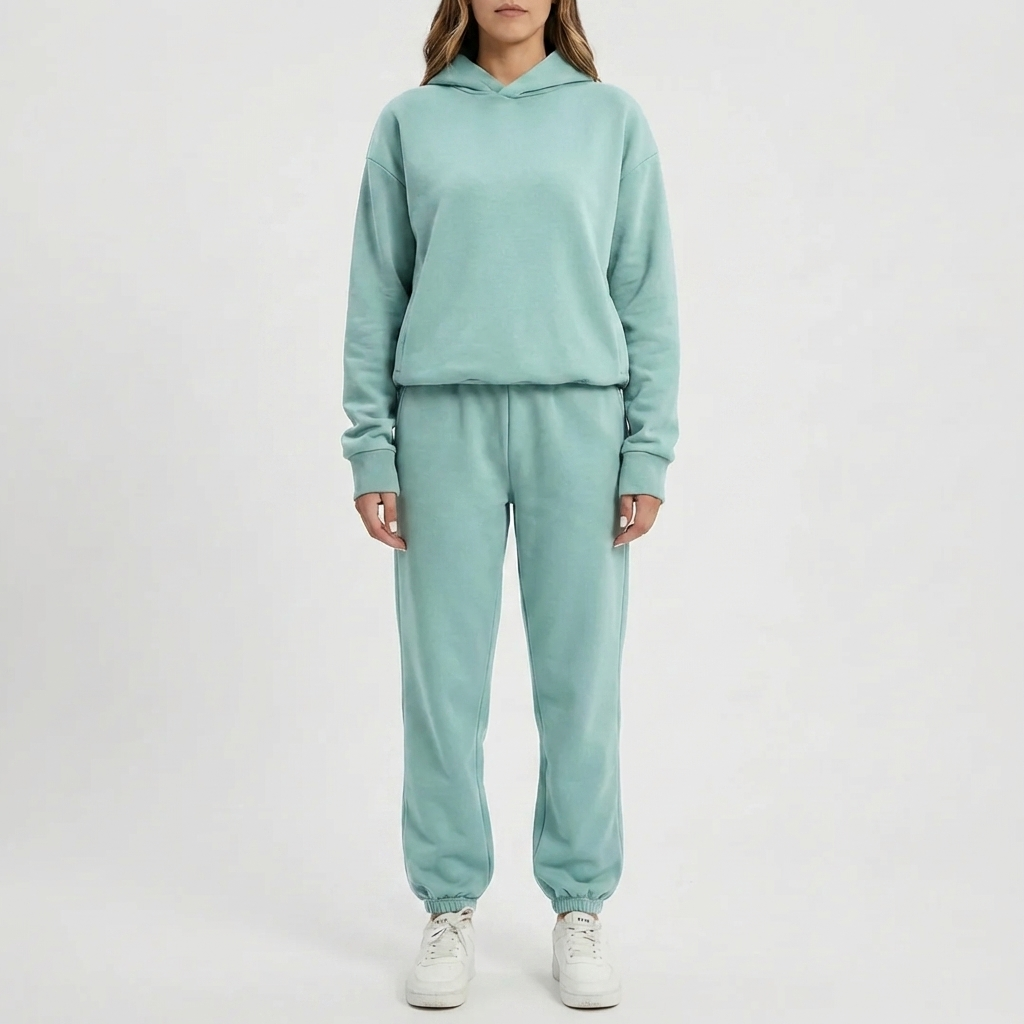 Hooded Sweatshirt Och Jogger Set