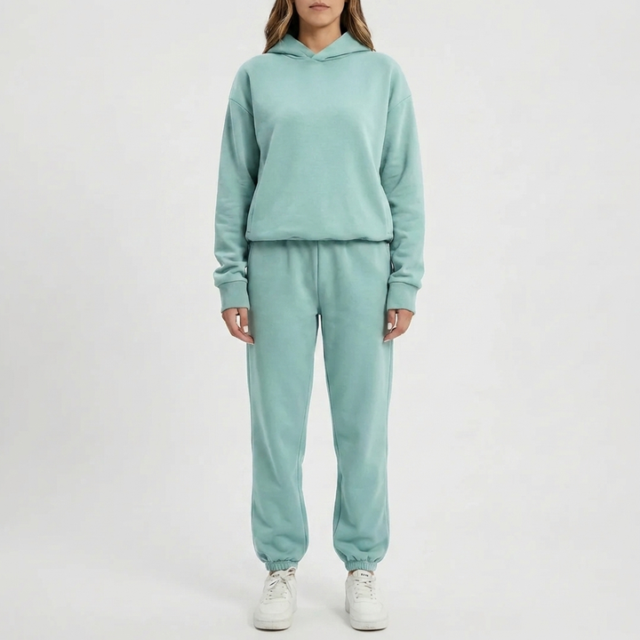 Hooded Sweatshirt Och Jogger Set