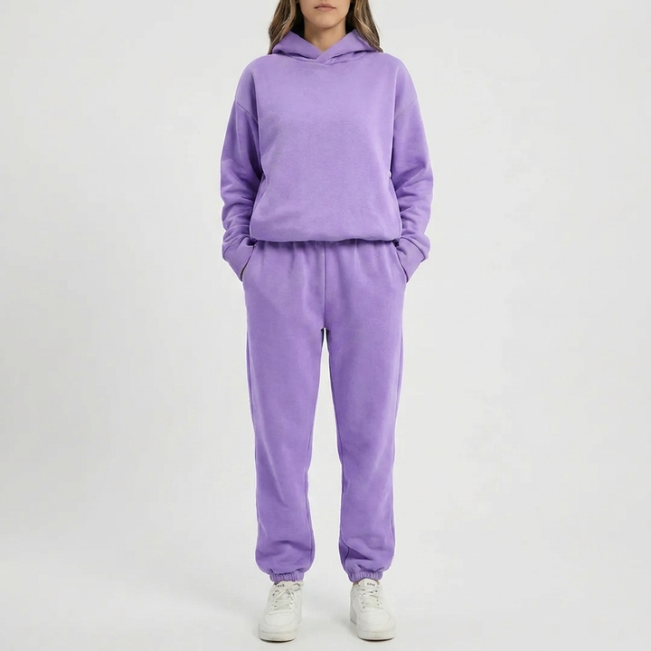 Hooded Sweatshirt Och Jogger Set