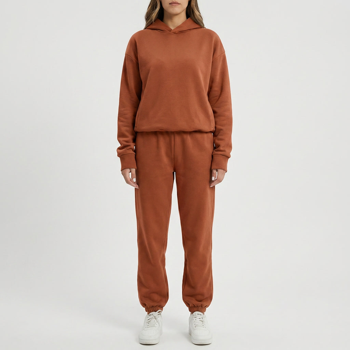 Hooded Sweatshirt Och Jogger Set