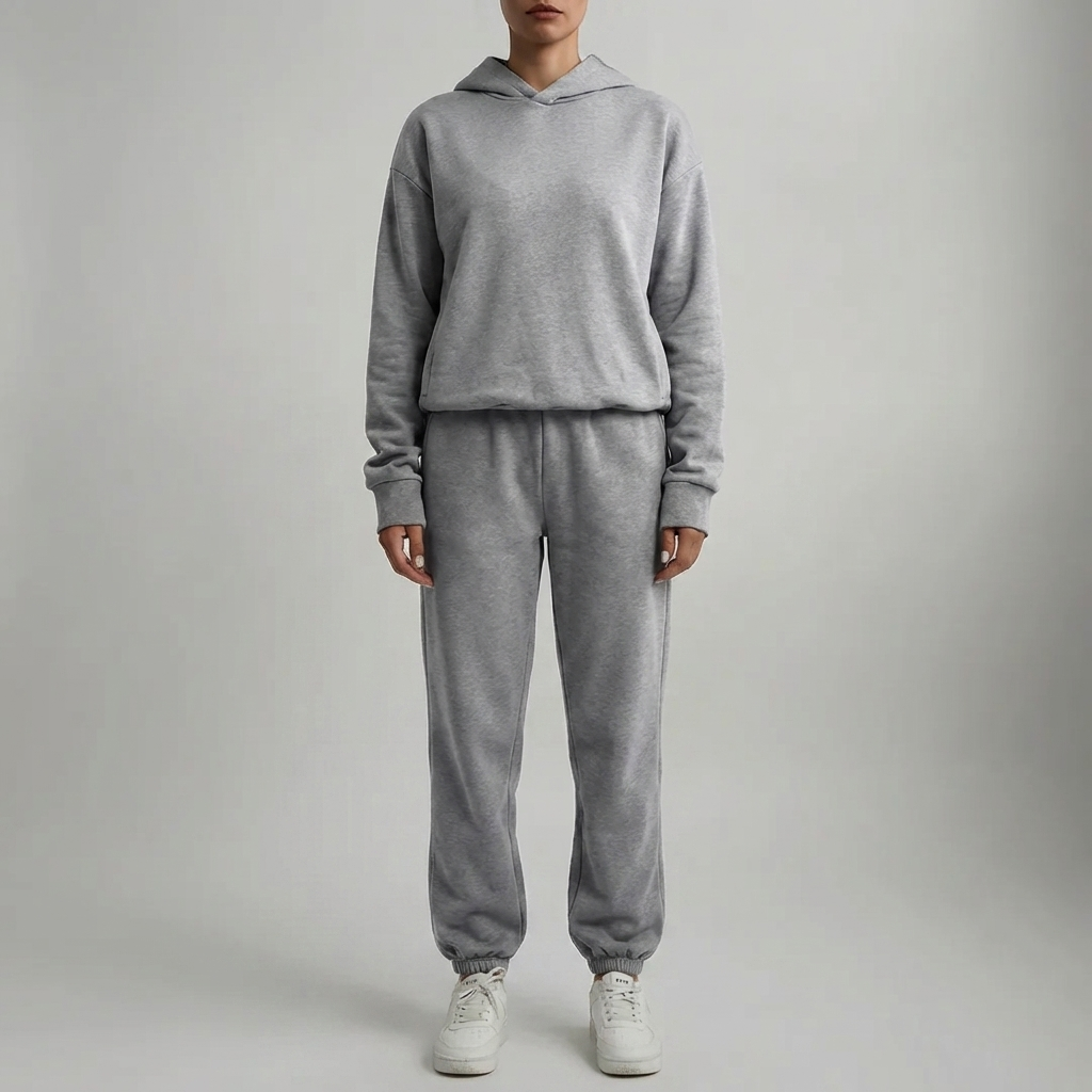 Hooded Sweatshirt Och Jogger Set