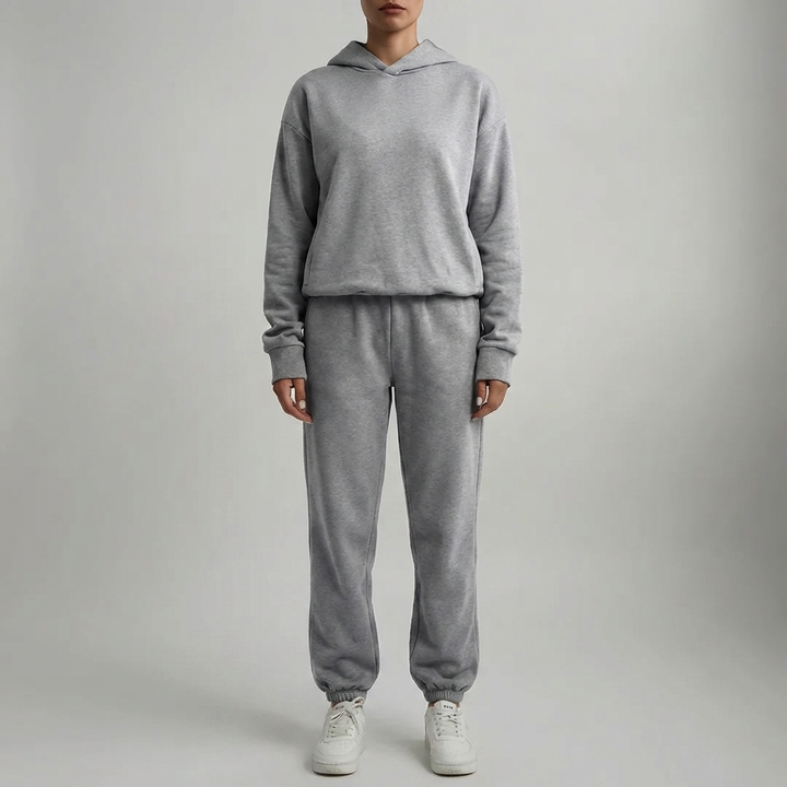 Hooded Sweatshirt Och Jogger Set