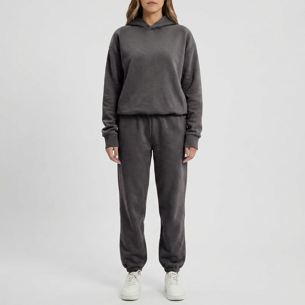 Hooded Sweatshirt Och Jogger Set