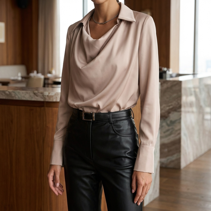 Elegant Blus för Kvinnor