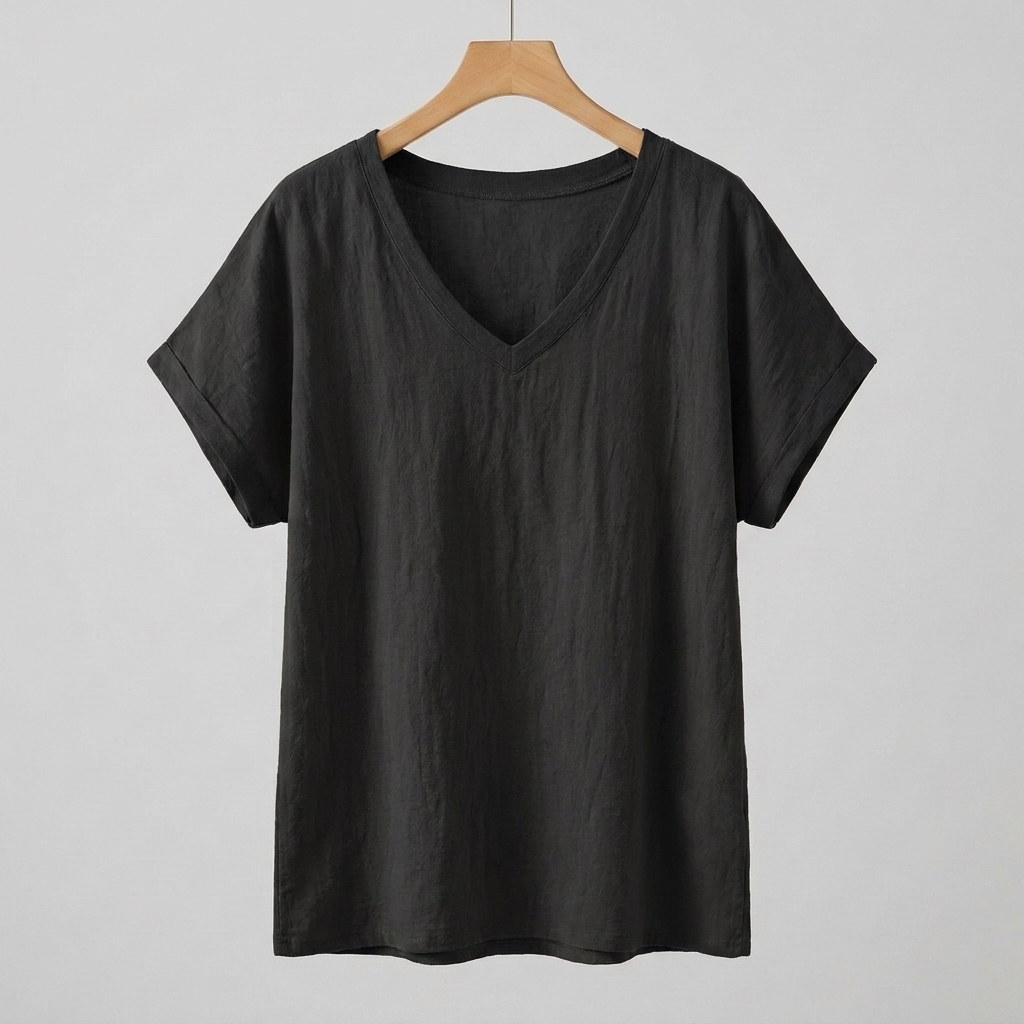 Casual Skjorta med en Stilren Look för Kvinnor