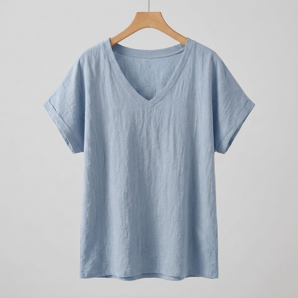 Casual Skjorta med en Stilren Look för Kvinnor