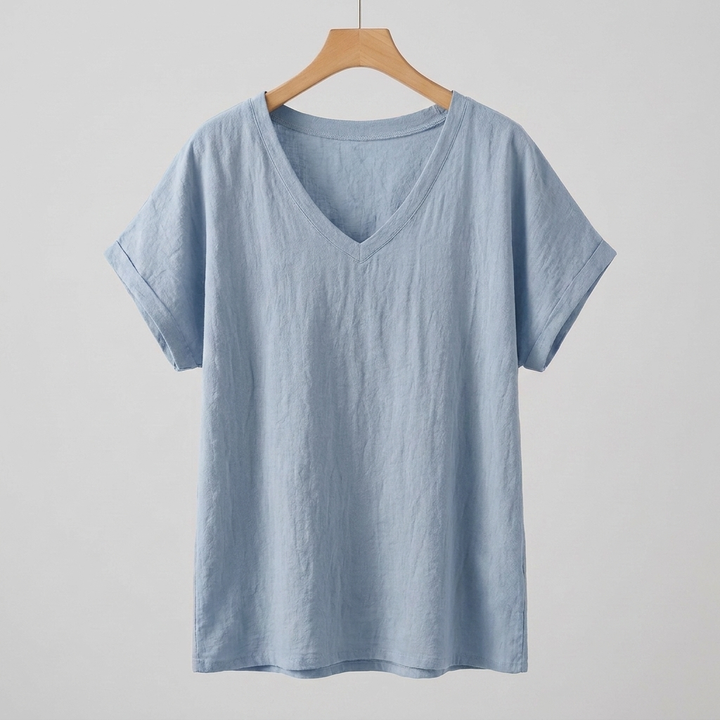 Casual Skjorta med en Stilren Look för Kvinnor