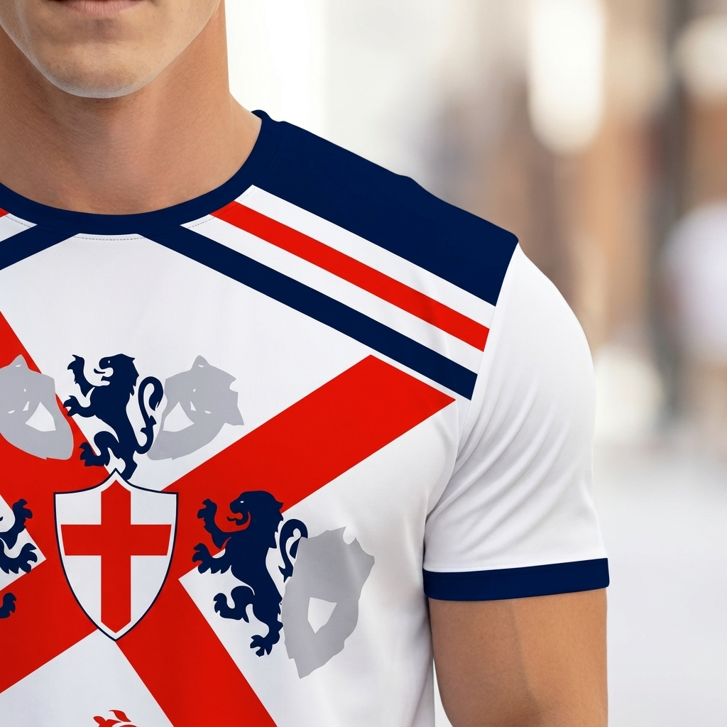 Mäns England Fotbollströja
