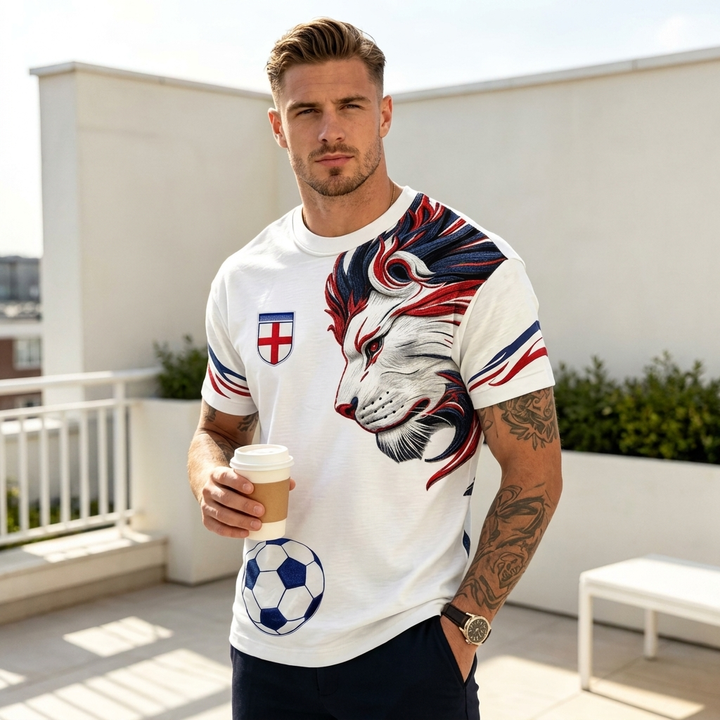 Mans Casual Sommar T-shirt - WC 2026