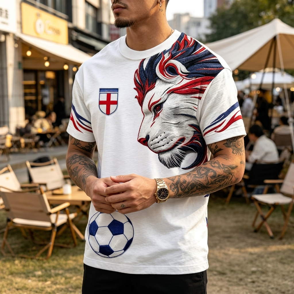 Mans Casual Sommar T-shirt - WC 2026