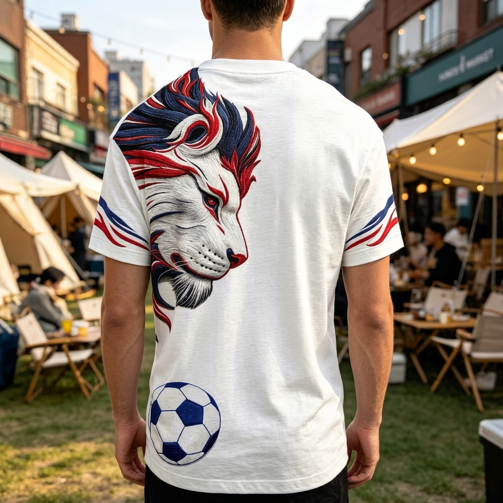 Mans Casual Sommar T-shirt - WC 2026