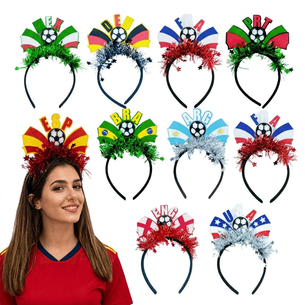 Cheerleader Fan Huvudband