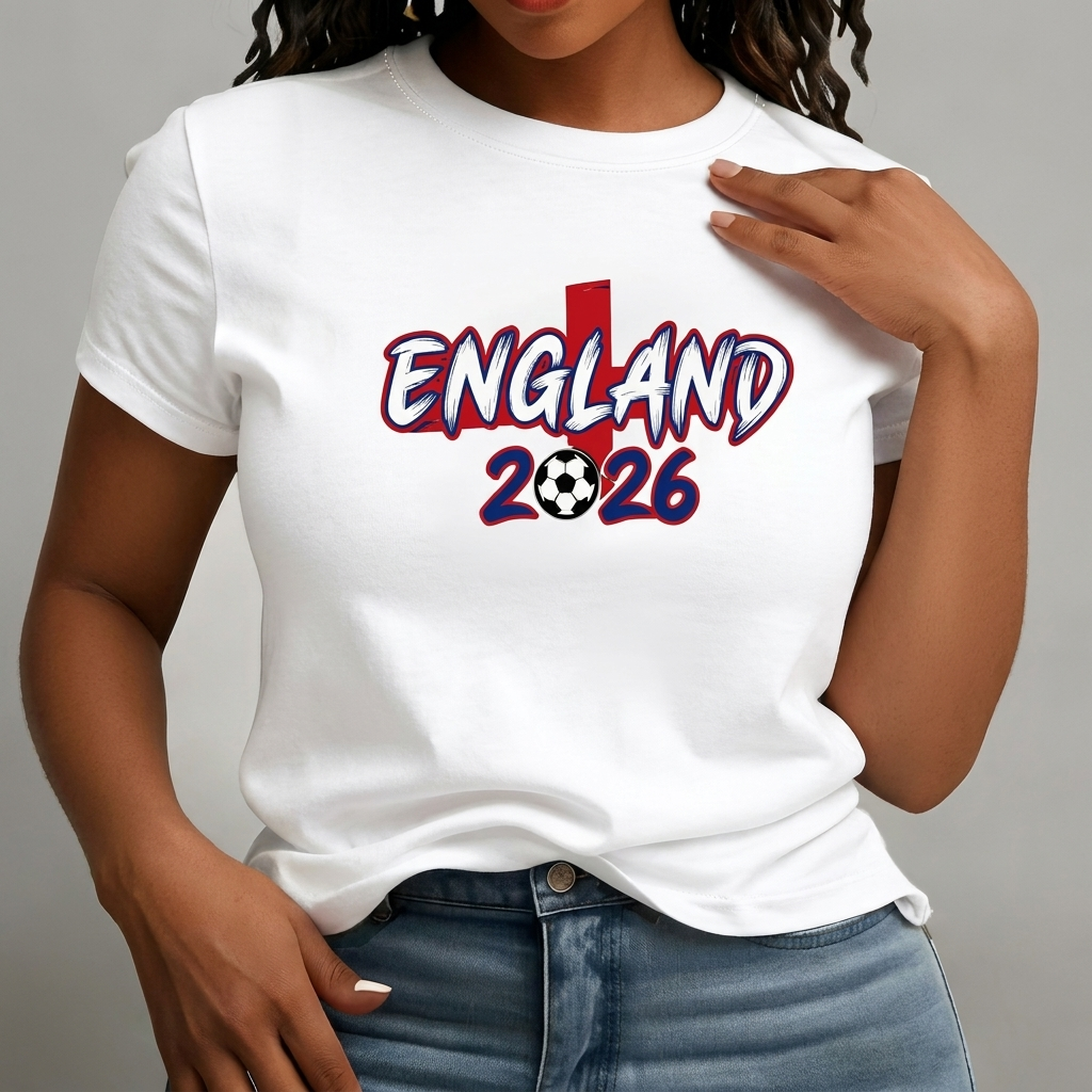 Kvinnors England Fan T-Shirt