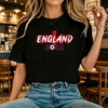 England Inspirerad Dam Fotbollströja