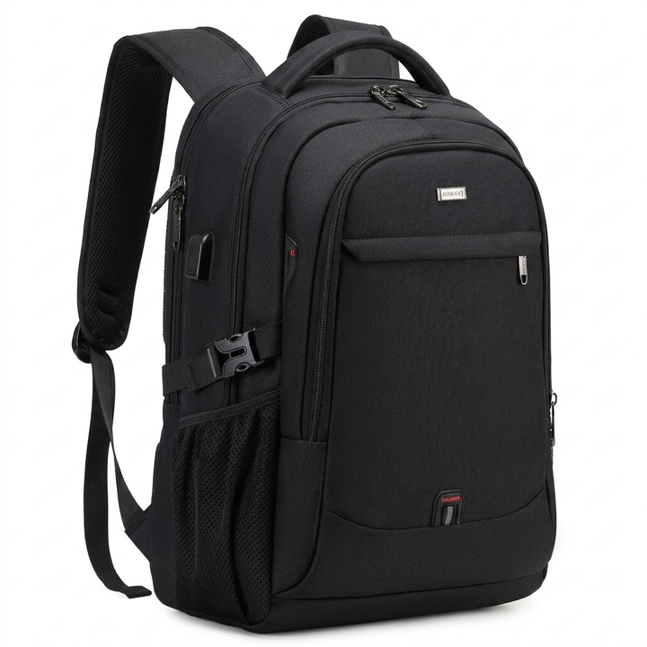 Vattentät laptop och reserucksack