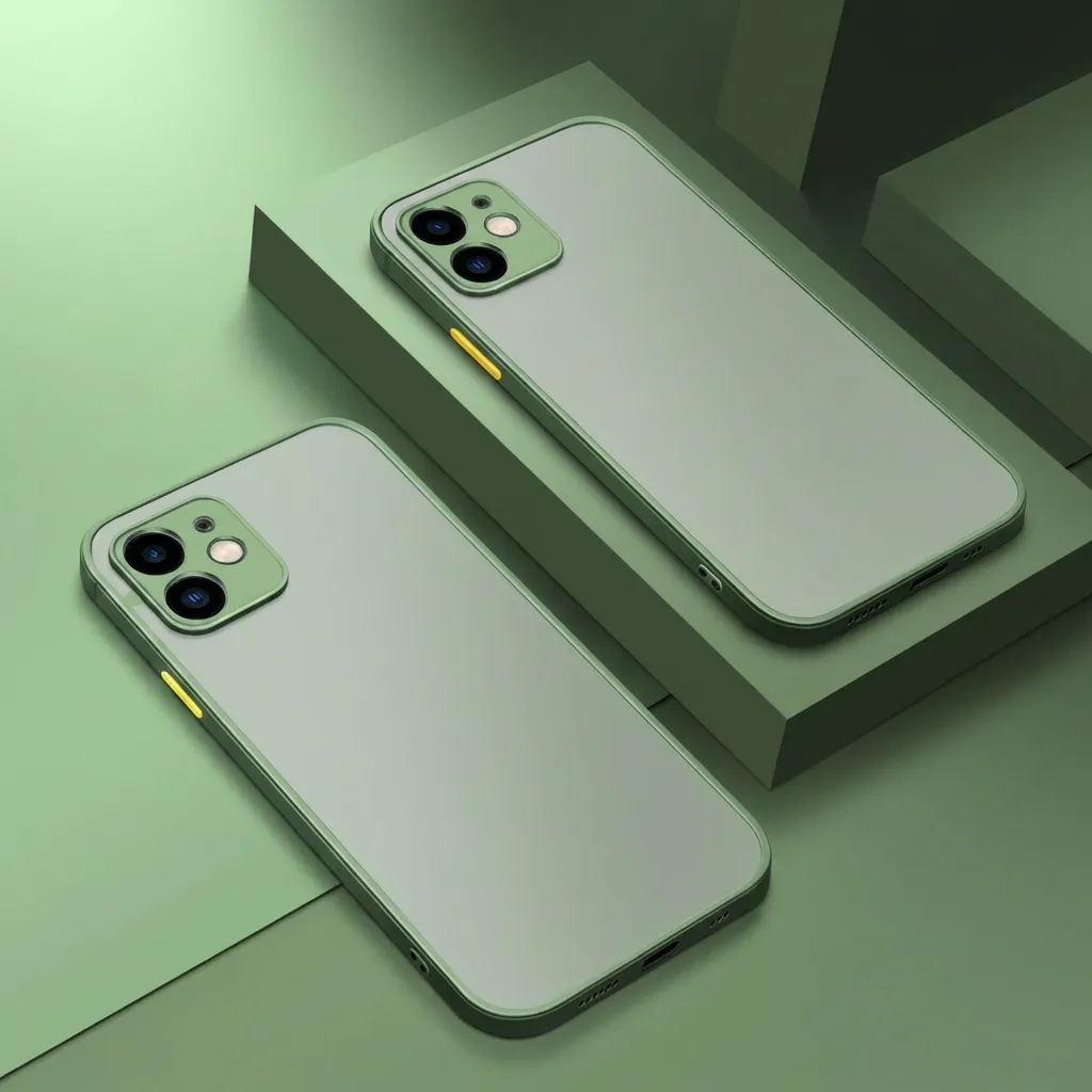 Minimalistiskt Akryl Klart Telefonfodral