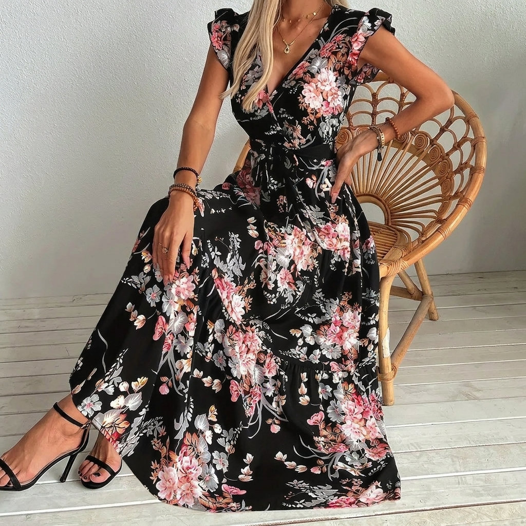 Elegant Klänning för Kvinnor